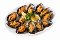 Half Shell Mussels (500g)