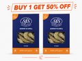 Large Shell-On Shrimp Twin-Pack — Buy 1, Get 2nd at 50% OFF! (2kg)