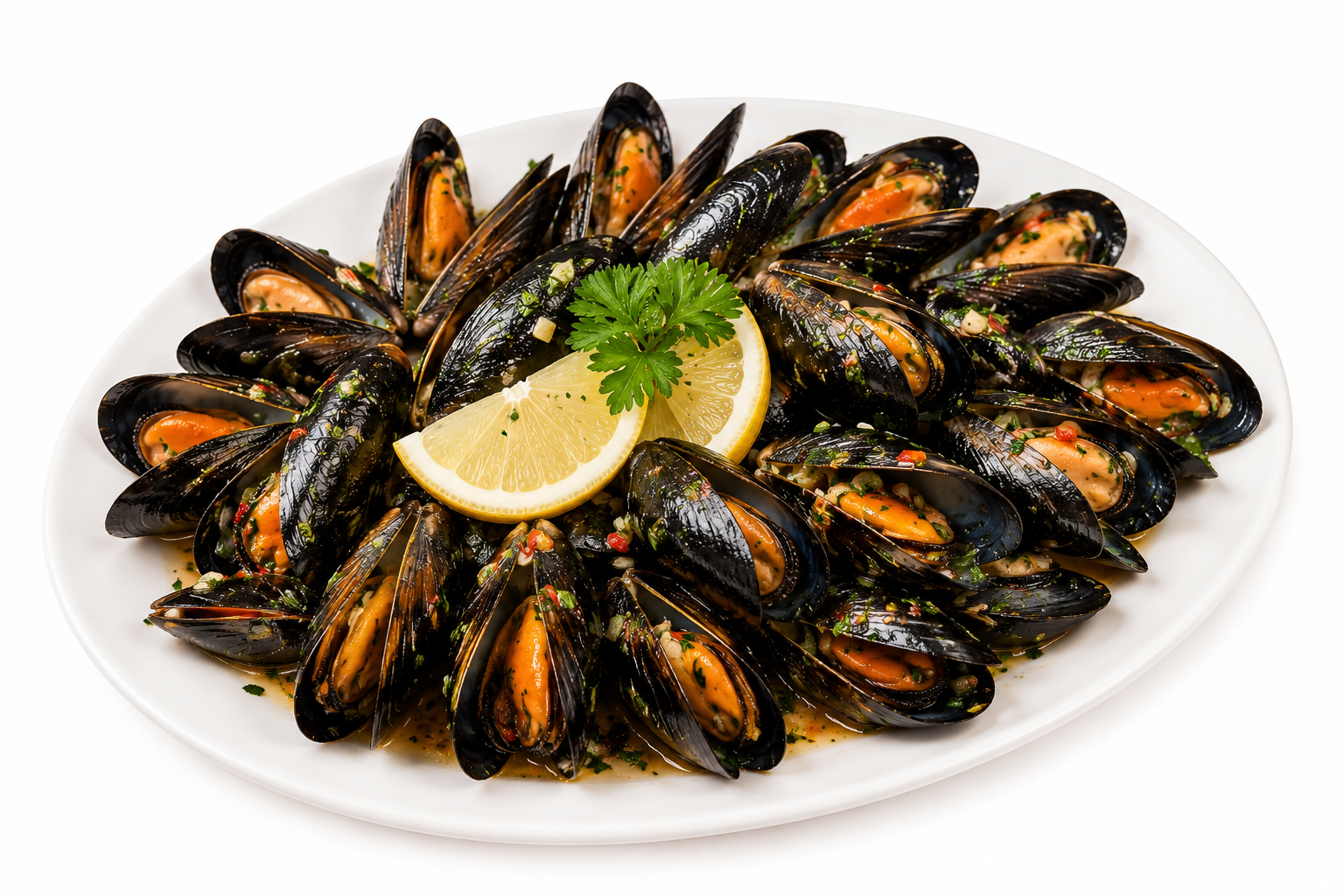 Full Shell Mussels - (1Kg)