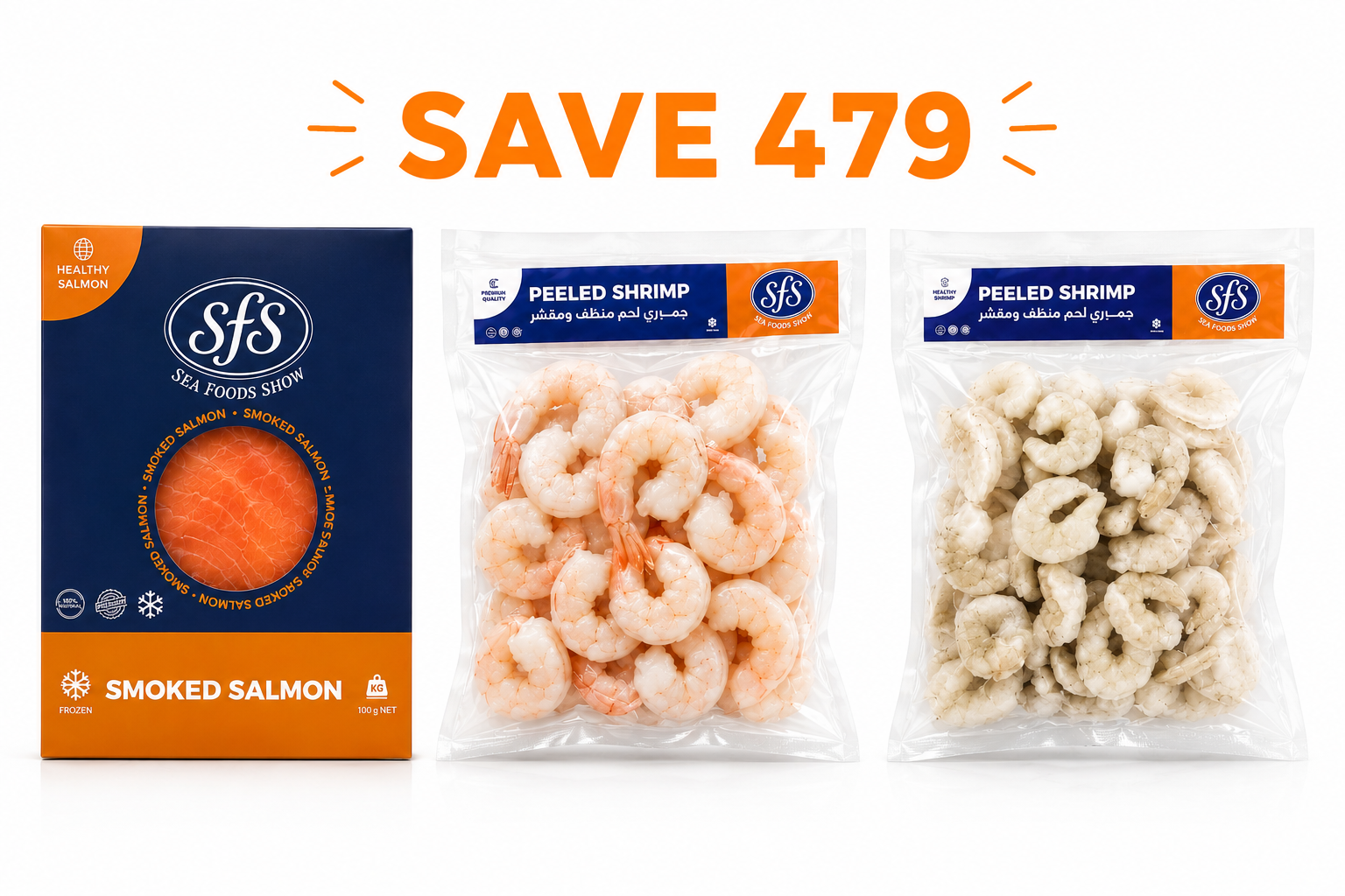 The Ultimate Shrimp & Salmon Feast