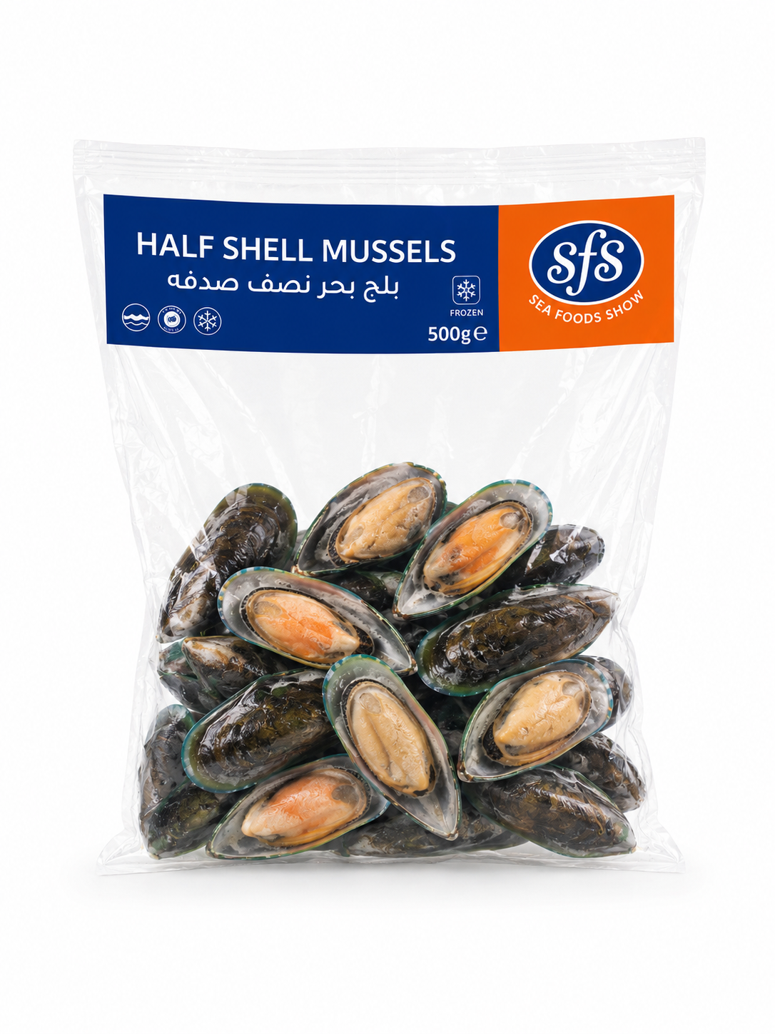 Half Shell Mussels (500g)