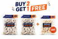 Buy 2 super jumbo 400g get 1 medium 400g FREE